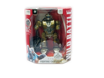 Remote control robot (new fist/gold) - OBL628806