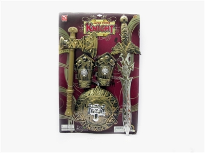 Bronze sword The axe hand 2 bronze shield - OBL628972