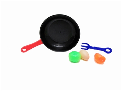 Black simulation fry pan - OBL629679