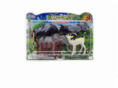 Animals with green grass - OBL629824