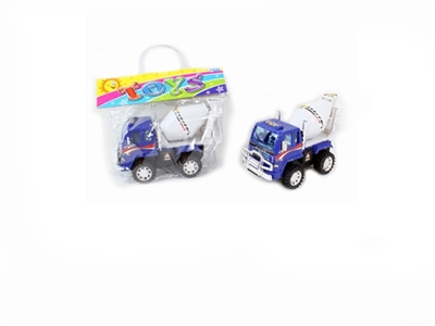 实色明窗镀座惯性工程车 - OBL629908
