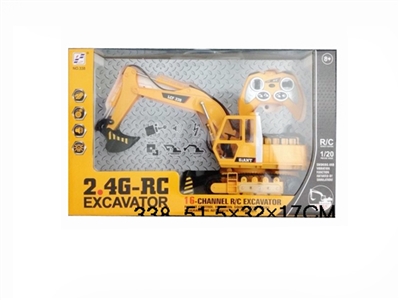 1:2.4 g remote control engineering excavator - OBL630178