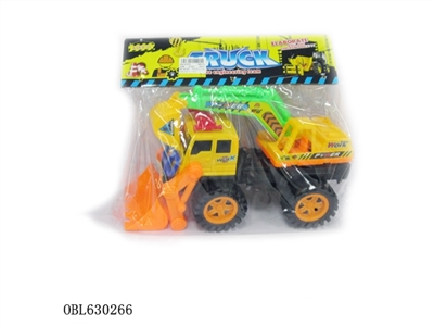 挖机加铲土工程车 - OBL630266