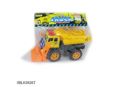 拖斗加铲土工程车 - OBL630267
