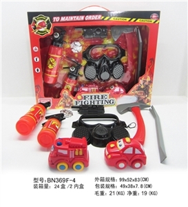 Inertia cartoon car fire environmental protection suits - OBL630304
