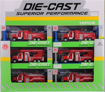 1:70滑行合金模型 消防车 - OBL631011