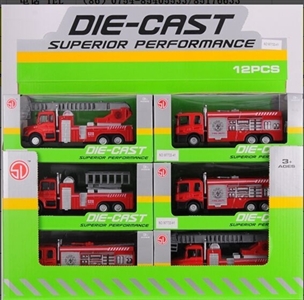 1:60回力合金模型 消防车 - OBL631016