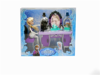 Snow and ice colors with dressing (9 inches, with joint body) - OBL631072