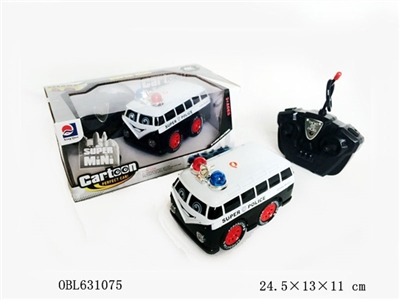 4 through remote control car (no charter 4 AA battery into the remote control two AA batteries) - OBL631075