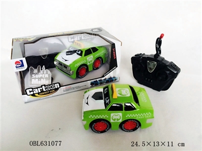 4 through remote control buses (no charter 4 AA battery into the remote control two AA batteries) - OBL631077