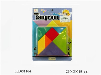 Seven color jigsaw puzzle - OBL631164