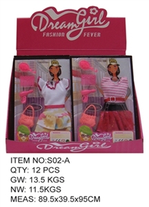 流行衣服套装(18PCS) - OBL631422