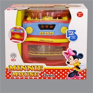 MINNIE MOUSE 烤箱 （包电.3粒5号电池.带灯光和仿真声) - OBL631647
