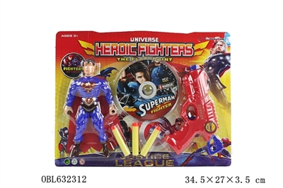 Superman holster with lamp the United States - OBL632312