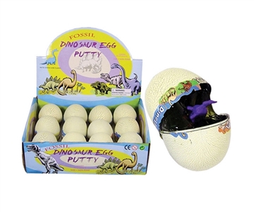 Big dinosaur eggs jump transparent soil (cracks) - OBL633092