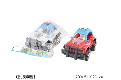 Lighting a police car - OBL633324
