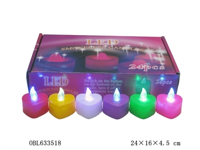 24 to 1 box candle lights - OBL633518