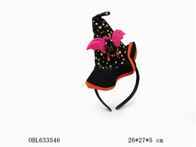 Tire witch pointed cap and spiders - OBL633546