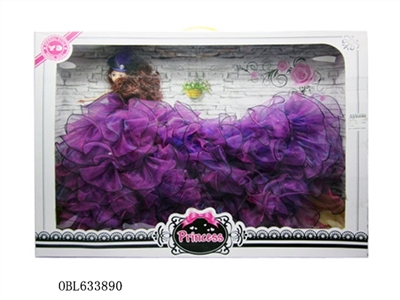 Long dress suit a barbie doll - OBL633890