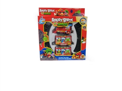 Angry birds electric rail train - OBL634227