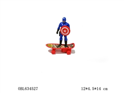 Back to skateboard captain America - OBL634527