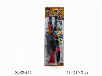 实色村枪配连体靶刀 - OBL634955