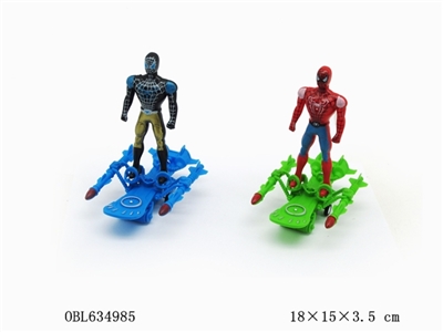 Spiderman pedal back to war - OBL634985