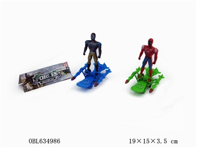 Spiderman pedal back to war - OBL634986