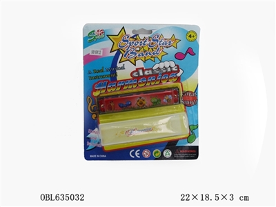 卡通图纹口琴窗盒吸板庄 - OBL635032