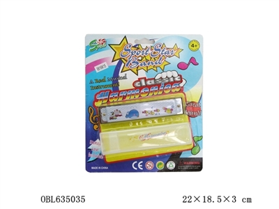 卡通图纹口琴窗盒吸板庄 - OBL635035