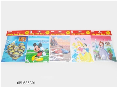 10 many cartoon gift bag - OBL635301