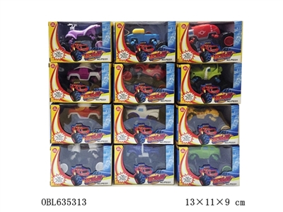 Deformation monster truck (12, orange) - OBL635313