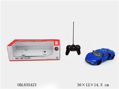 1:16 four remote control car (with headlights) - OBL635423