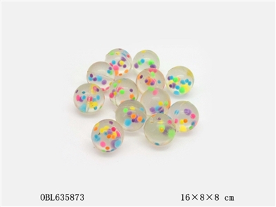 12 27 mm zhuang transparent beads bounce the ball - OBL635873