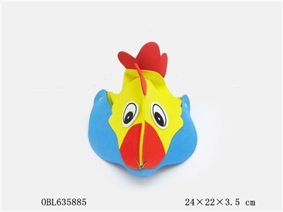 Cartoon rooster EVA sunbonnet - OBL635885