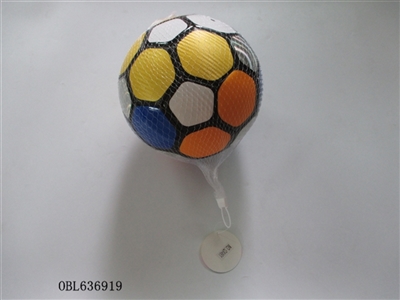9 inch colorful football - OBL636919