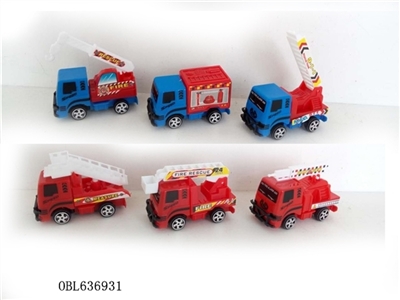 Back to fire truck 12 / bag - OBL636931