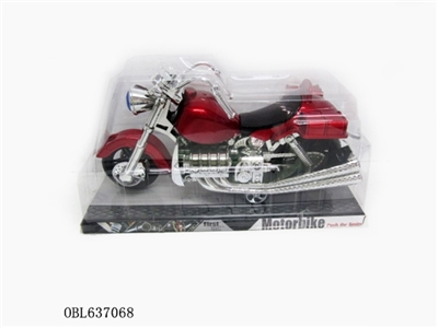 电镀喷漆惯性摩托车 - OBL637068