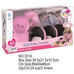 Pink stainless steel tableware - OBL637124