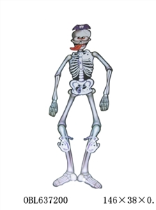Three-dimensional large bone skeleton paper men - OBL637200