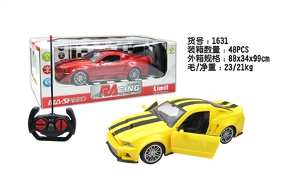 1:18 mustang four-way manual door remote control car - OBL637640