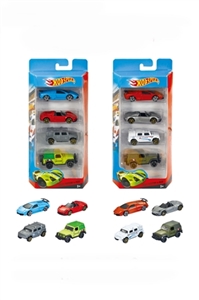 Combination of alloy car (4) to conventional 4, 2 color each style - OBL637666