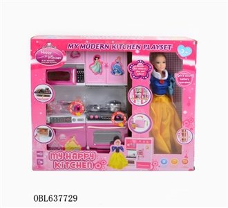 Princess kitchen series (light music with three AG13 electronic) - OBL637729