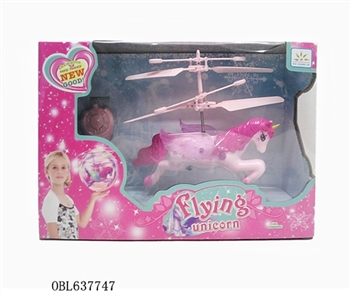 Remote control/induction flying small horse - OBL637747