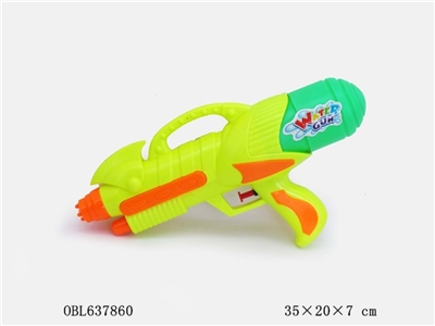 双喷头单瓶实色水枪 - OBL637860