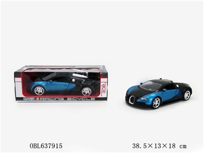 1:14开门布加迪灯光音乐惯性车 - OBL637915