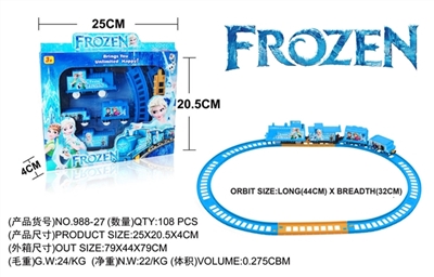 Frozen electric railcar - OBL638022