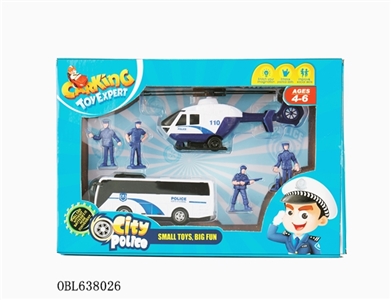回力城市警察小盒套装 - OBL638026