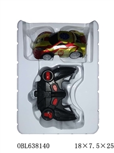 Iron man a key to remote control wall climbing car automatic demonstration - OBL638140