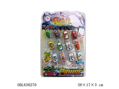12 only 3 color small back to car - OBL638270